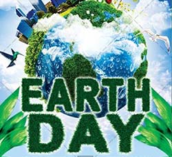 地球保护日海报/传单模板：Earth Day – Premium Flyer Template + Facebook C